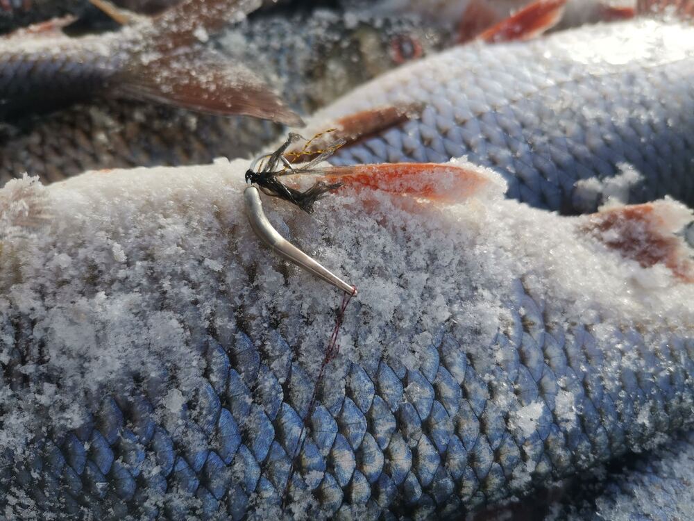 Блесна Охотник-мормышка