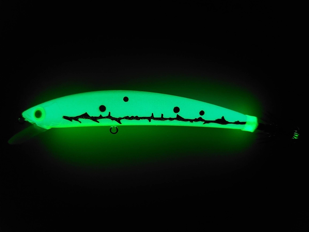 Кальмарный воблер BLOODSHOT BLUE (NEW)