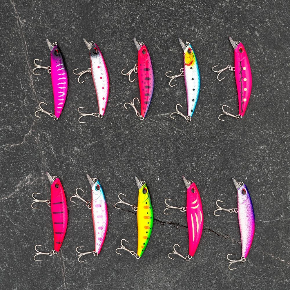 Набор из 10 воблеров 60 мм