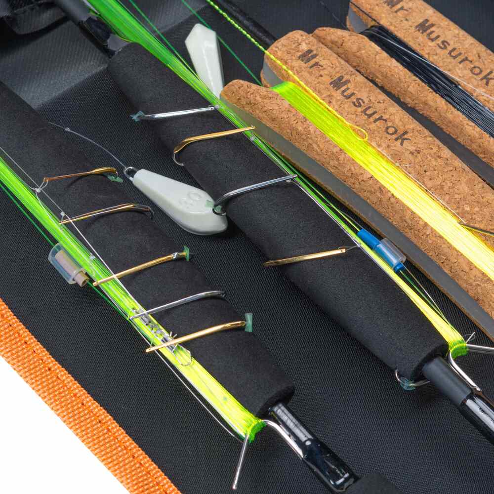 Набор оснащённых удочек Юг Сахалина (Eva)