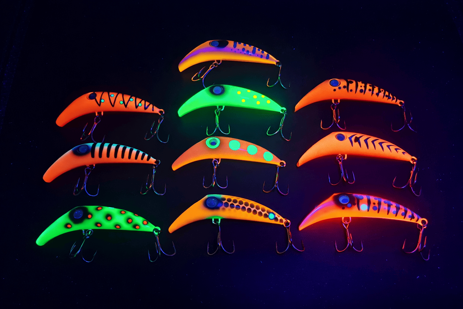 Набор из 10 воблеров 80 мм (15гр)