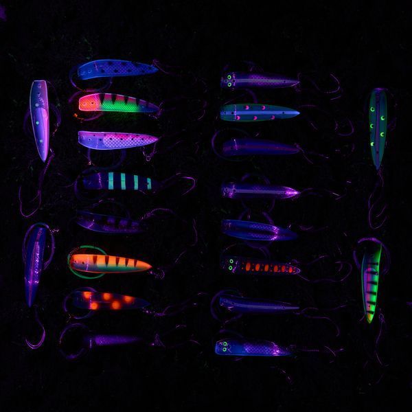 Набор из 20 оснащенных троллинговых блёсен Assist