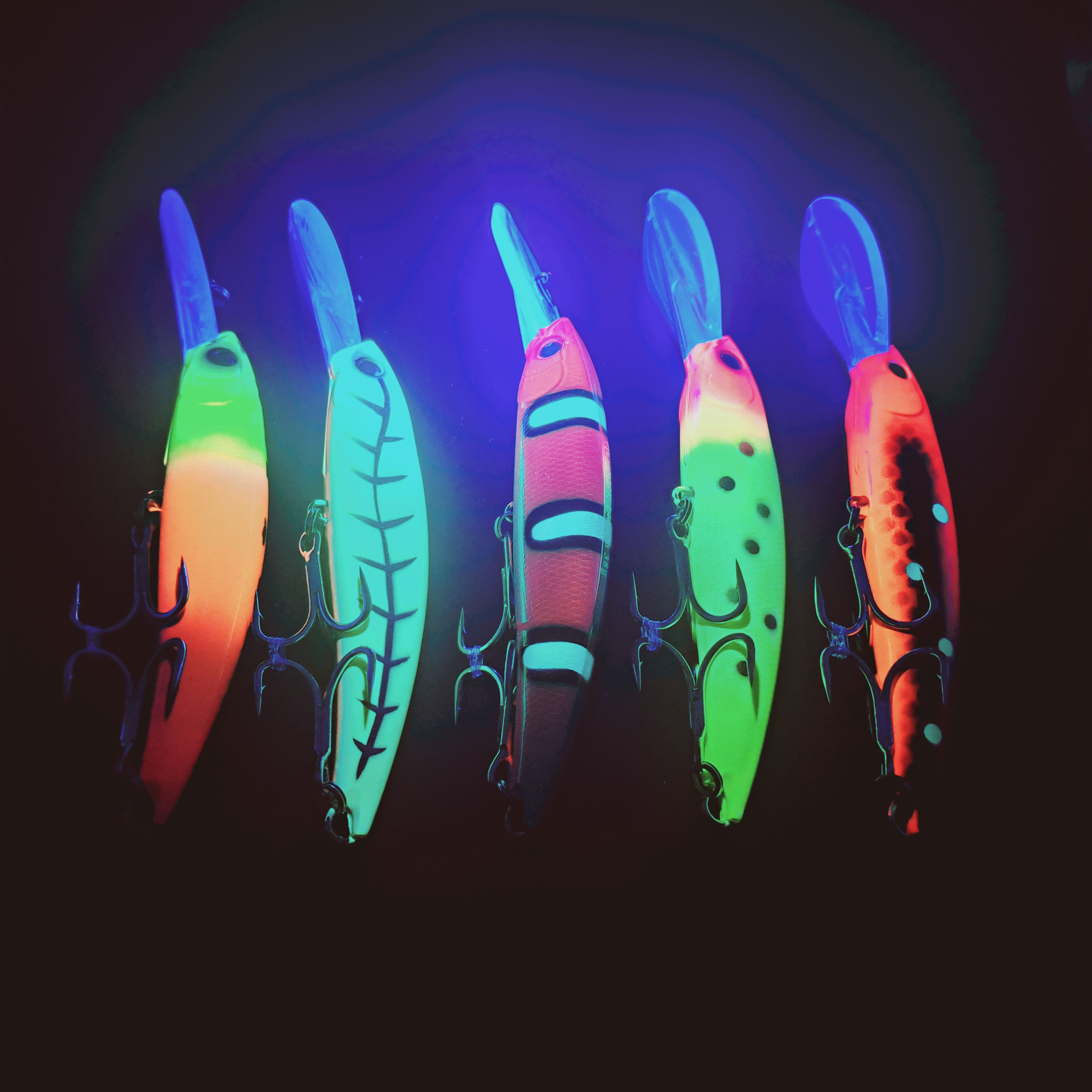 Набор Троллинговых воблеров на Лакедру 5 шт