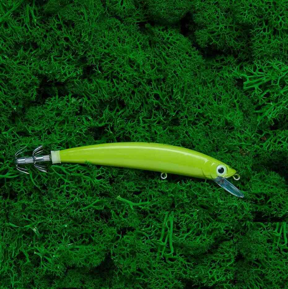 Кальмарный воблер Green LUMI (NEW)