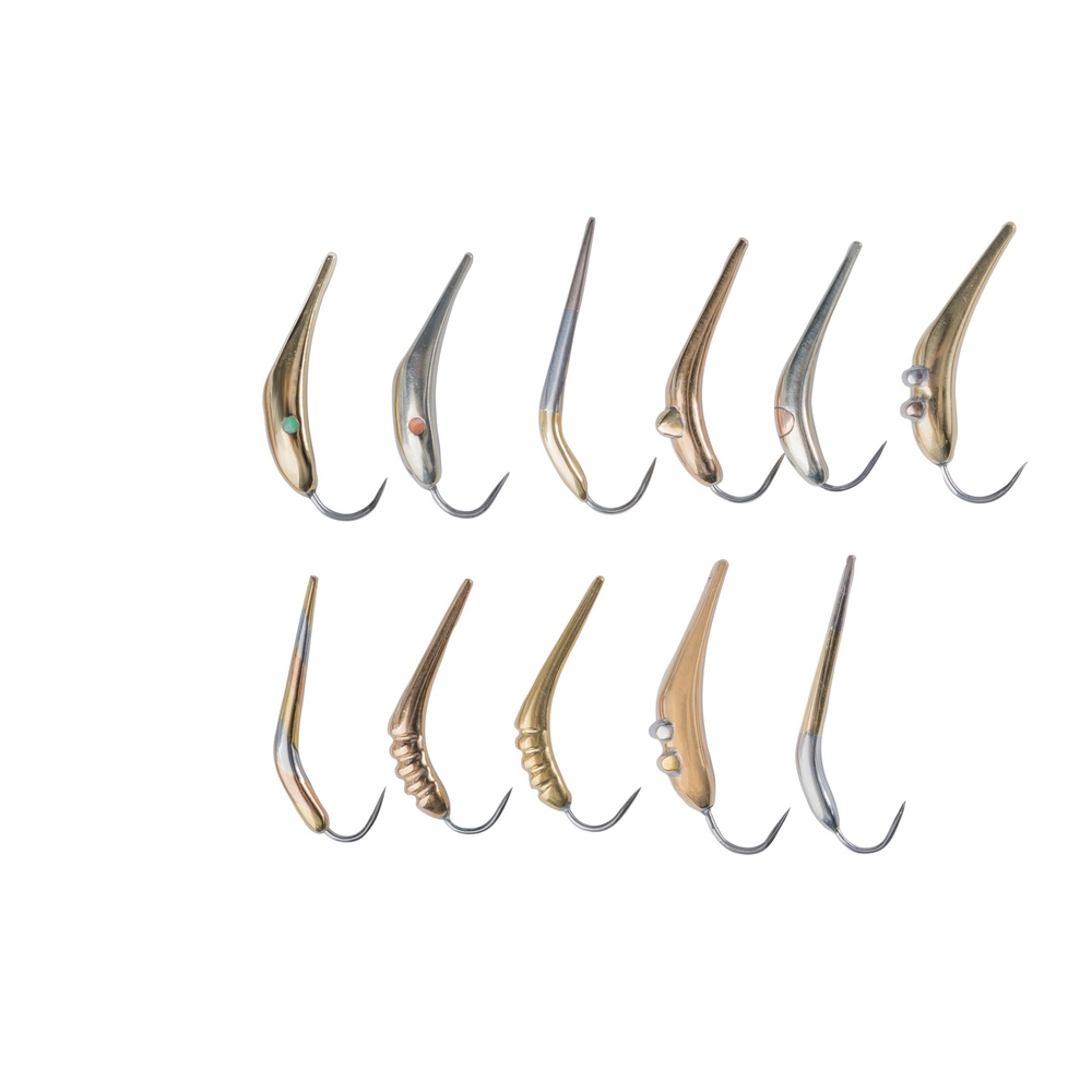 Набор утяжелённых блёсен на корюшку/навагу