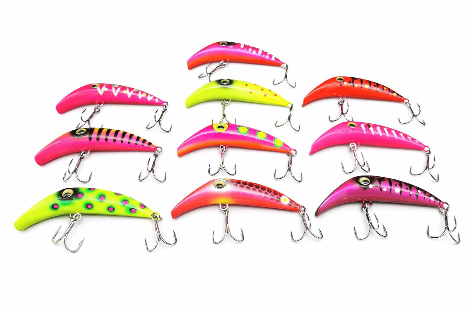 Набор из 10 воблеров 80 мм (15гр)
