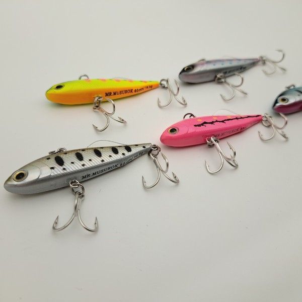 Набор раттлинов 60 мм (14.5 гр) 5 шт