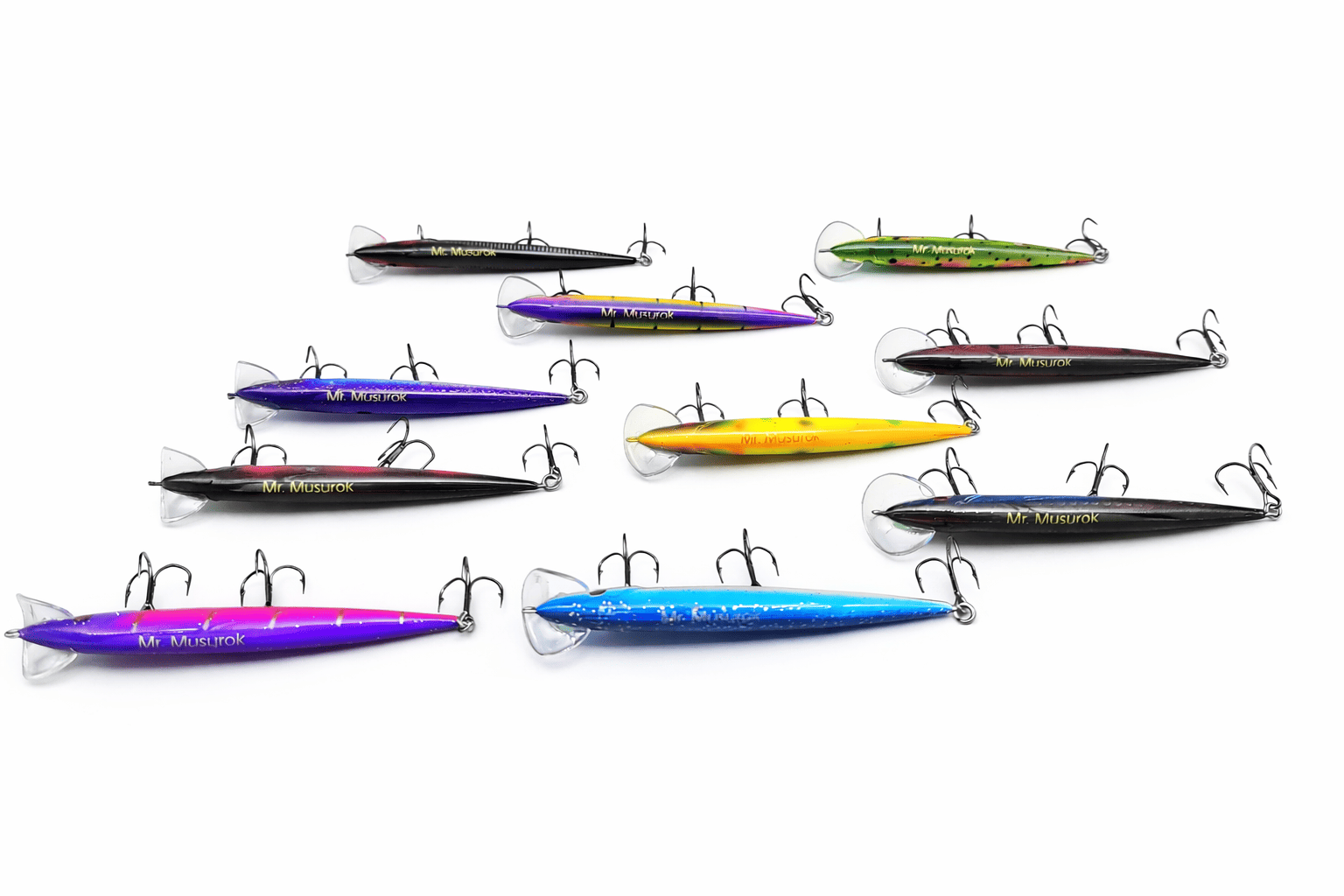 Набор из 10 воблеров 100 мм (7,5гр)