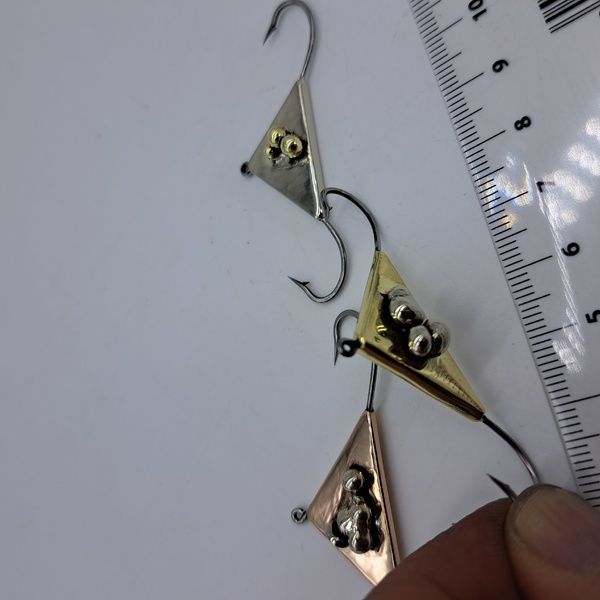 Блесна Треугольник-коромысло мормышка