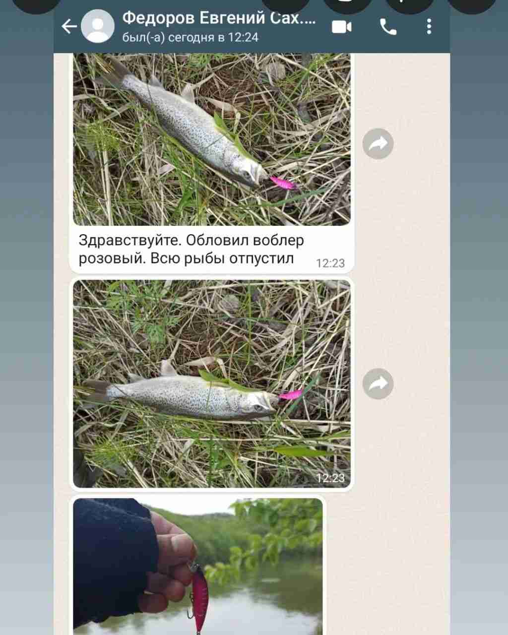 Воблер 55 мм № 20