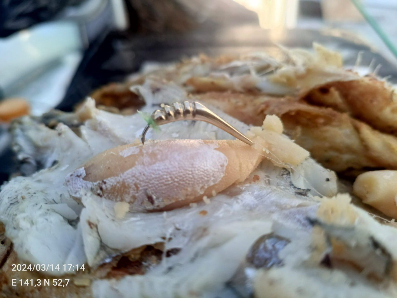 Блесна Гусеница большая 2,7 см