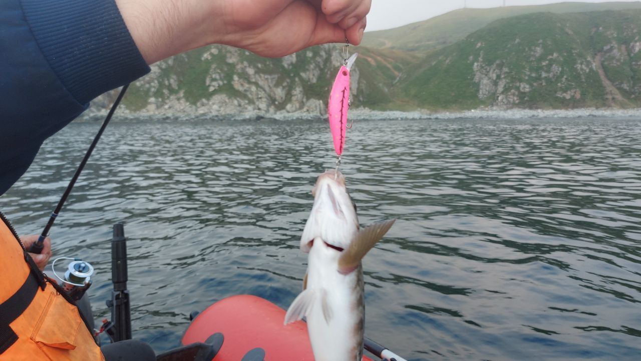  Воблер 80 мм 13 гр № 18 (тройник #6)