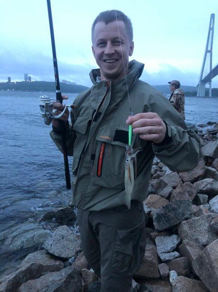 Кальмарный воблер Bloodshot Blue