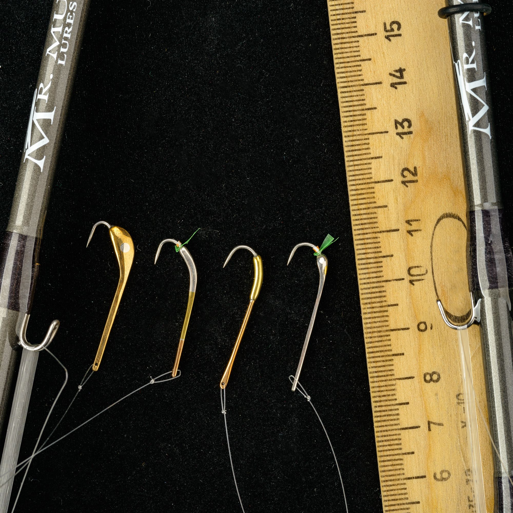 Махалки с 4-мя блеснами на Корюшку (Зубаря)