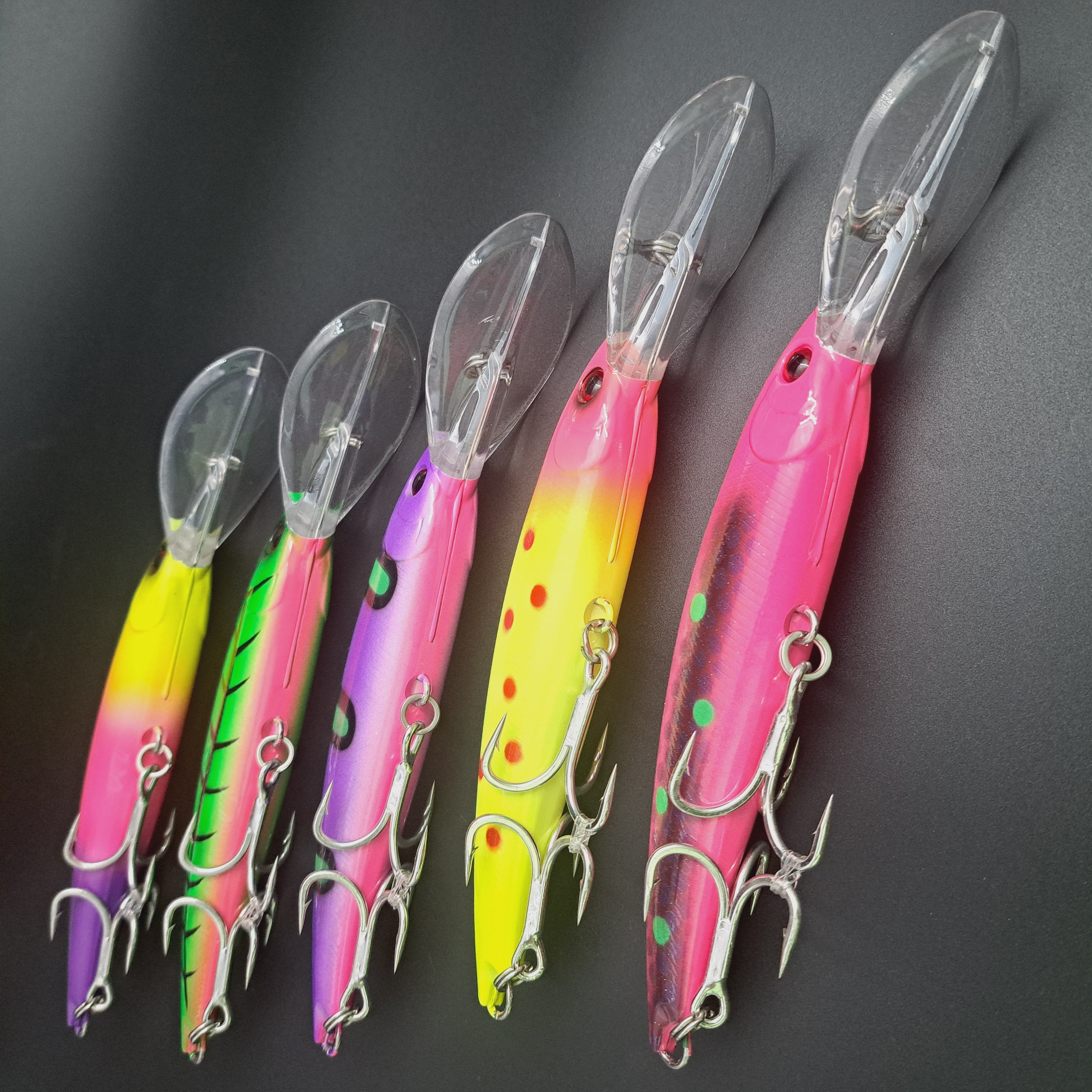 Набор Троллинговых воблеров на Лакедру 5 шт