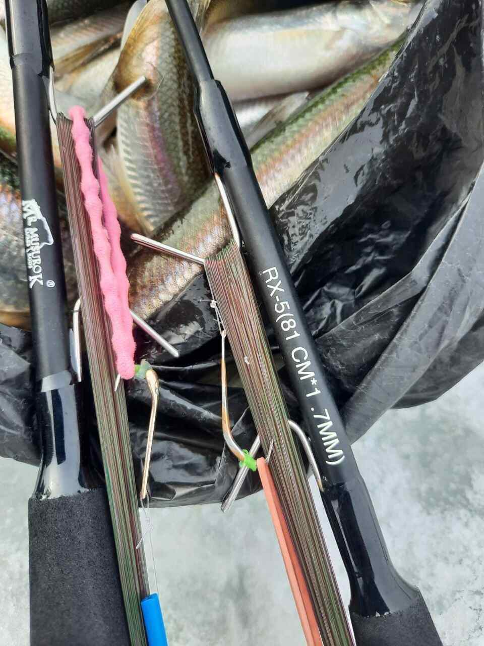 Набор блёсен "Приморье" на корюшку (зубаря), навагу