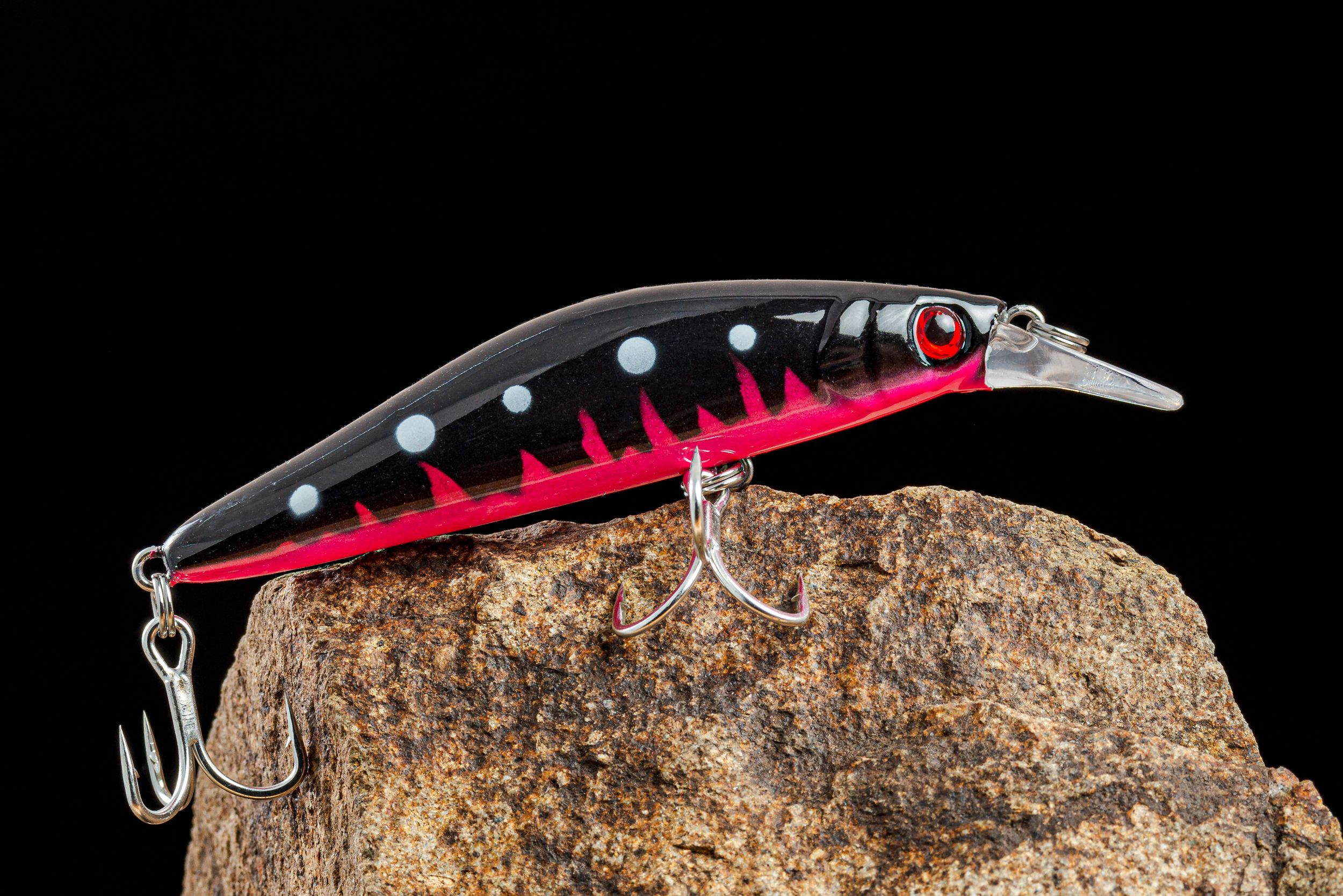 Воблер 80 мм № 22 (тройник #6)