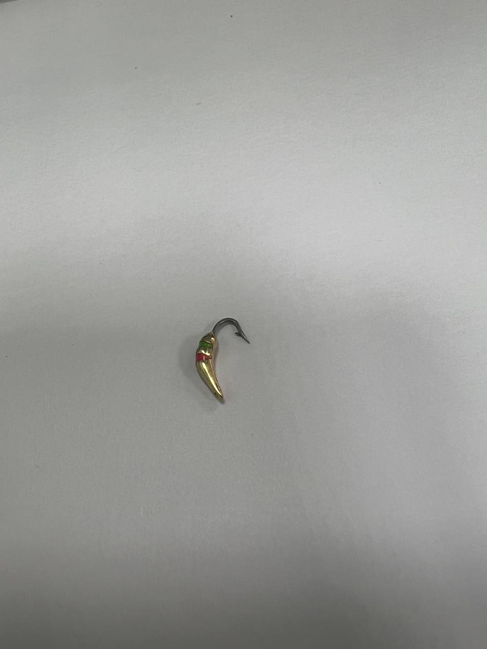 Гусеница мелкая мормышка UV 1 см