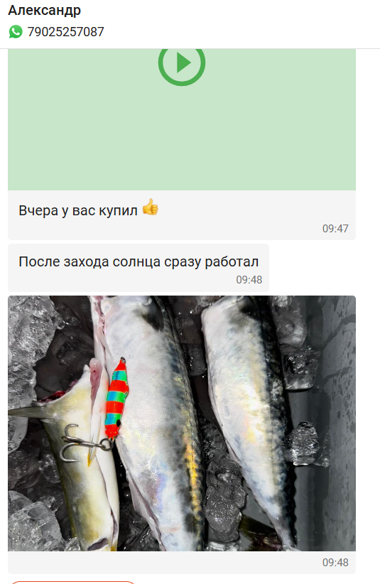 Булер №10 на скумбрию