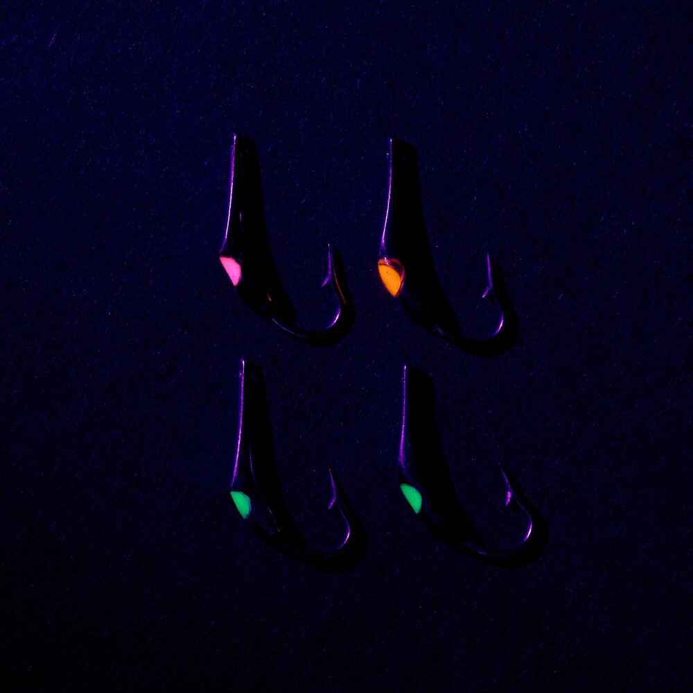 Блесна Флэш мормышка UV