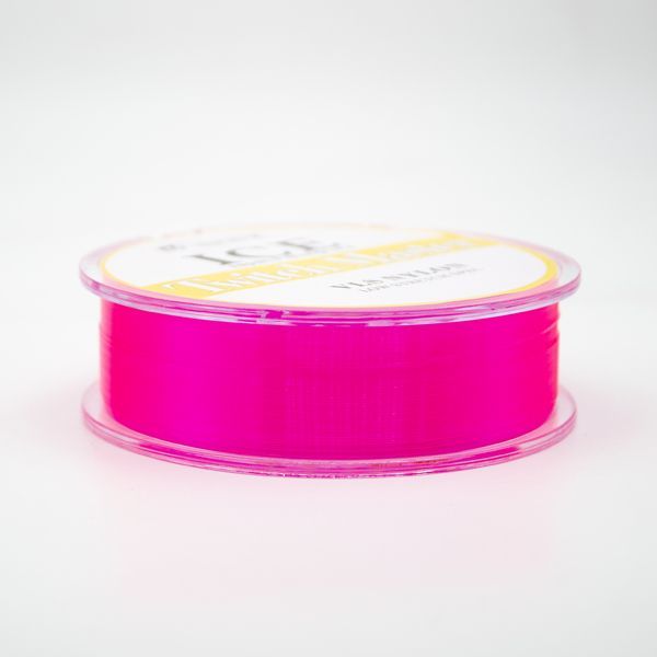 Леска монофильная, цветная (150 м). Диаметр 0.37 мм. Розовая