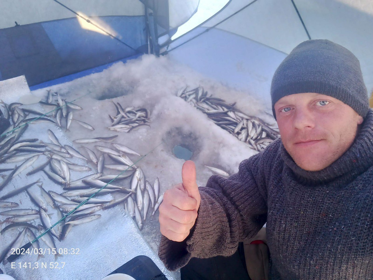 Блесна Гусеница большая 2,7 см