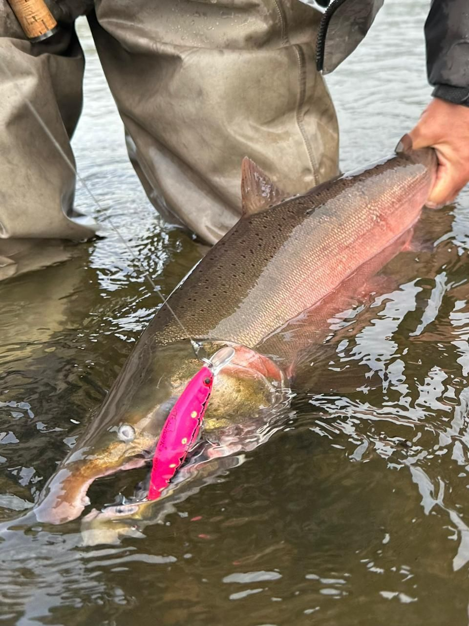  Воблер 80 мм 13 гр № 18 (тройник #6)