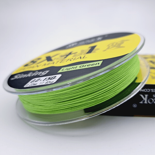 Шнур 8X+1 Sinking (150 м) Диаметр 0.22 мм. Нагрузка: 17.4 кг