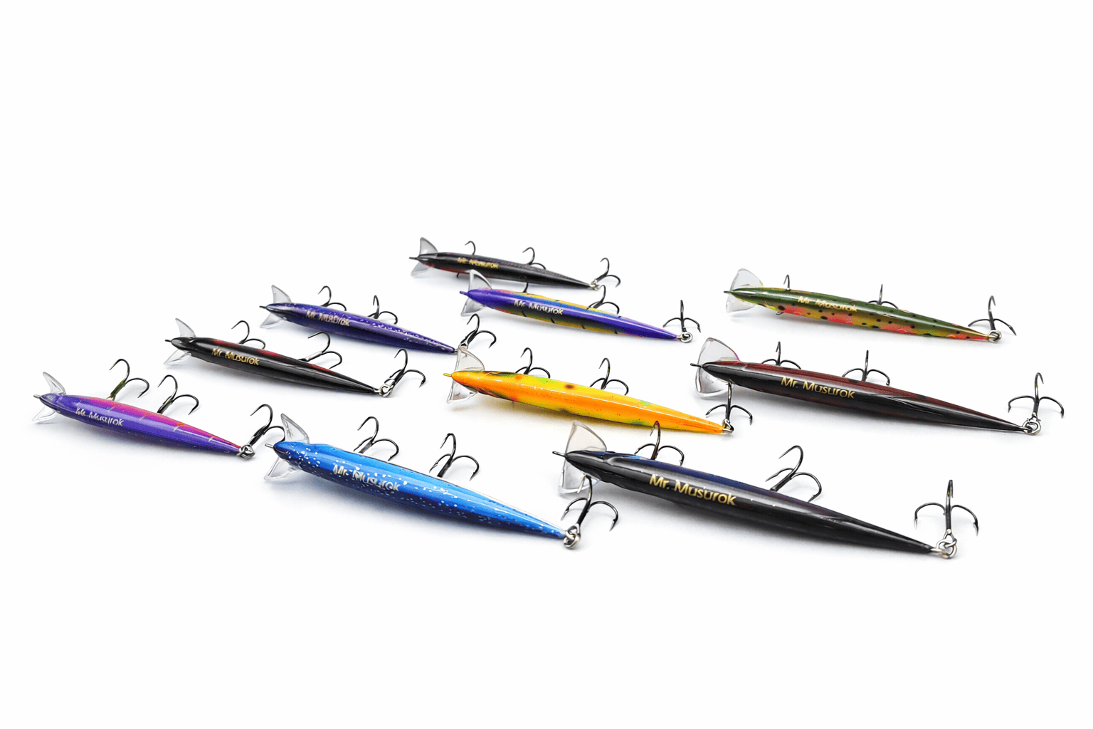 Набор из 10 воблеров 100 мм (7,5гр)