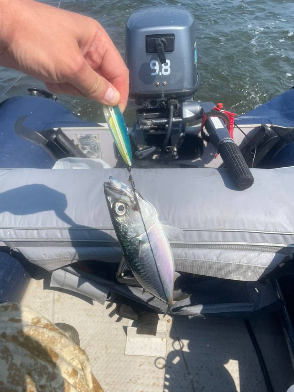 Блесна троллинговая неоснащенная № 8