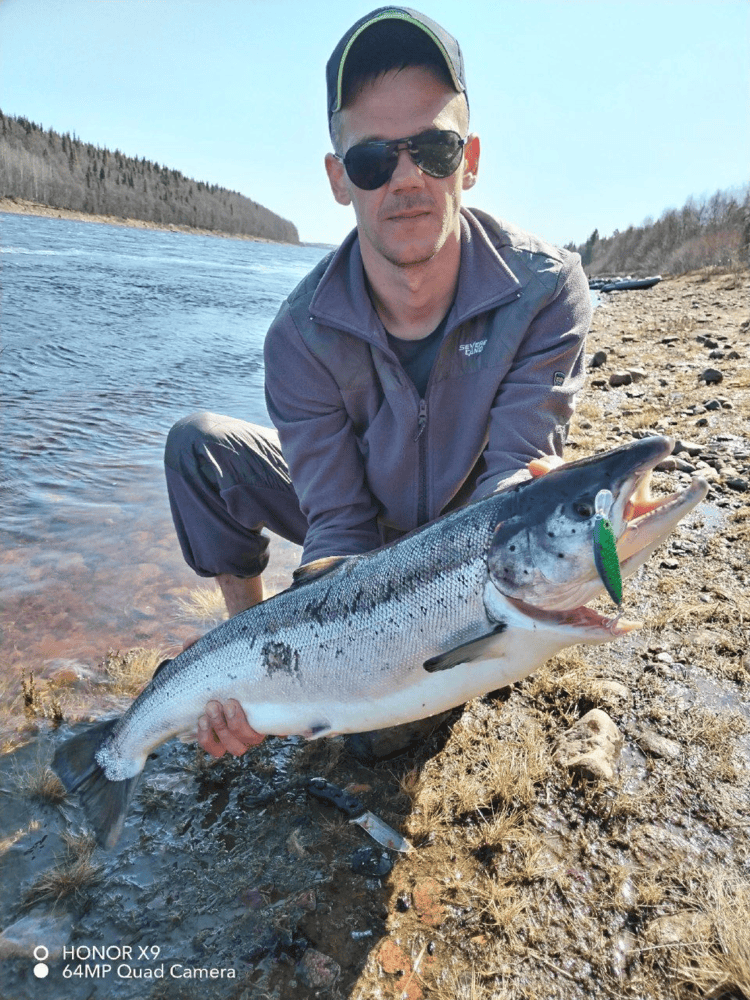 Воблер 80 мм 13 гр № 3 (тройник #6)