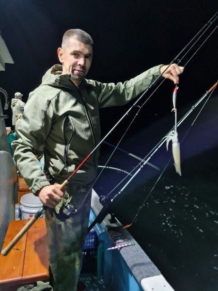 Набор из 14 кальмарных воблеров 17 гр.