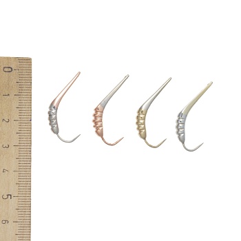 Блесна Гусеница большая (золото 18 карат)