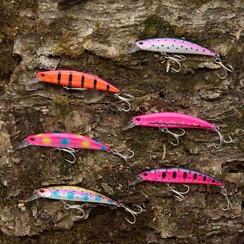 Набор из 6 воблеров 80 мм 14 гр