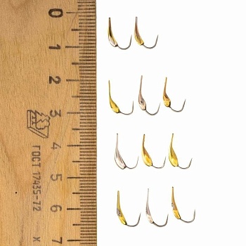 Набор блёсен "Приморье -1" на Корюшку-малоротку