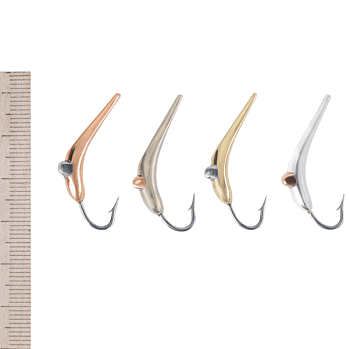 Блесна Клык с бубышкой мормышка