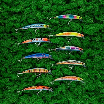 Набор из 10 воблеров 110 мм (17 гр)