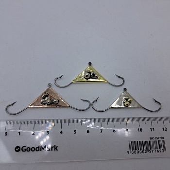 Блесна Треугольник-коромысло мормышка