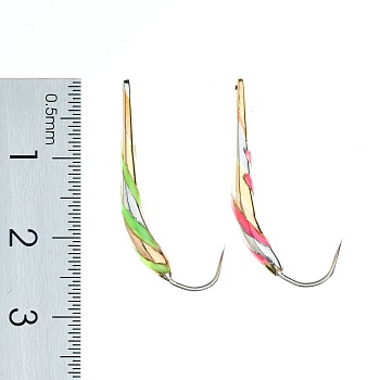 Блесна Охотник 3х цветка UV