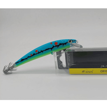 Кальмарный воблер Bloodshot Blue