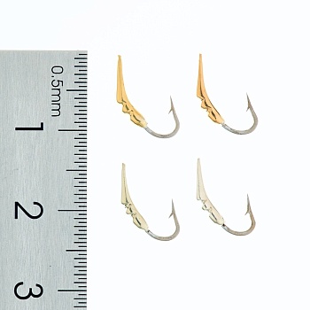 Блесна Гусеница тонкая мормышка 1 см